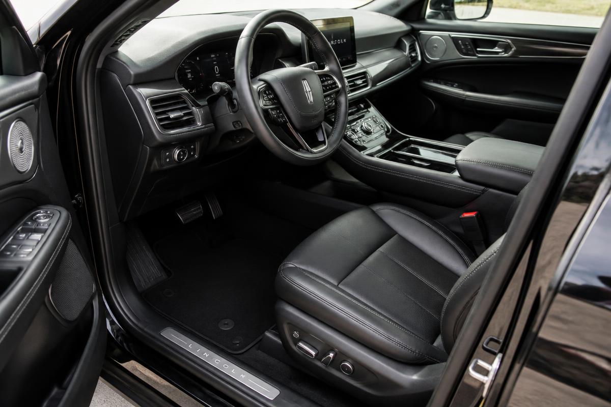 Same car interior after deep cleaning